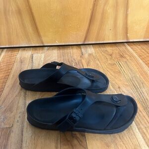 Birkenstock Black Slide Sandals